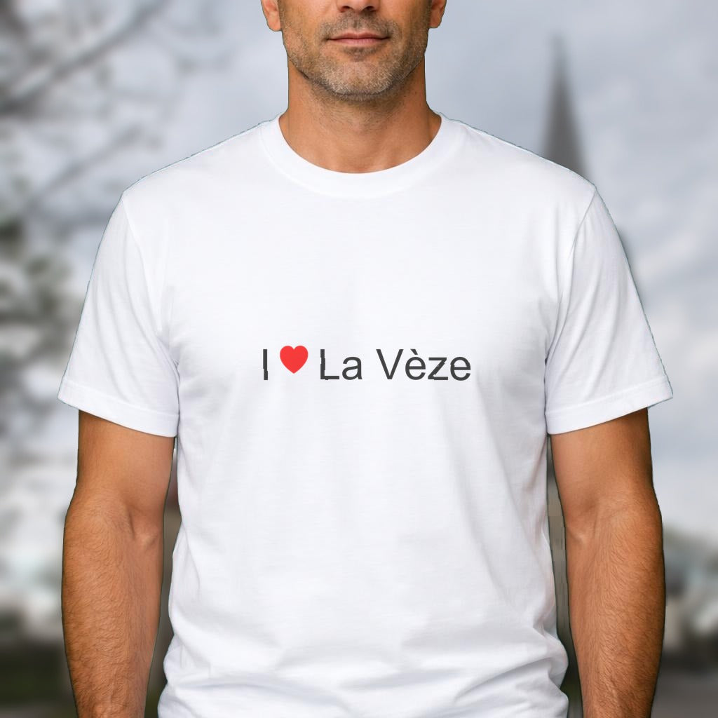 T-shirt I love la vèze