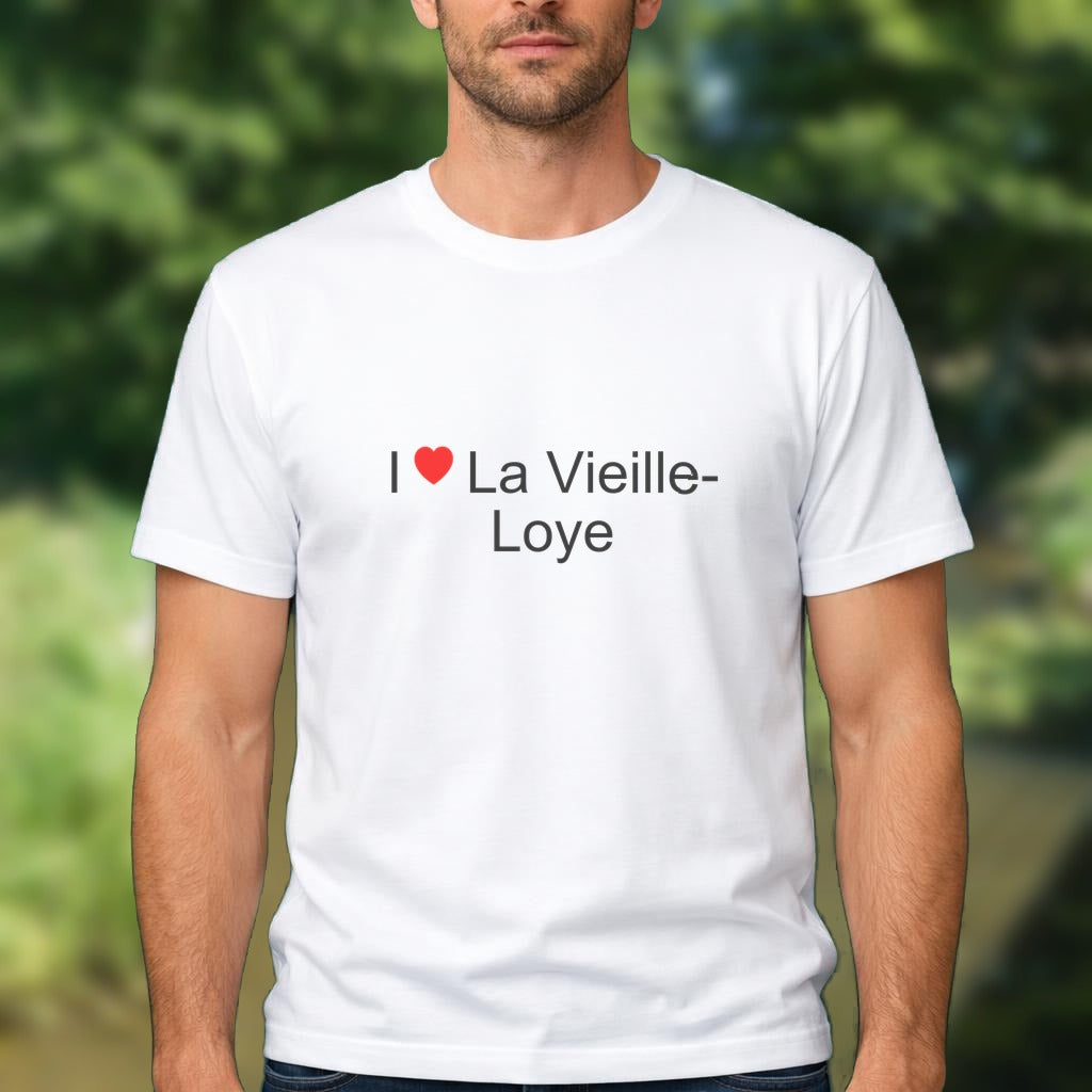 T-shirt I love la vieille-loye