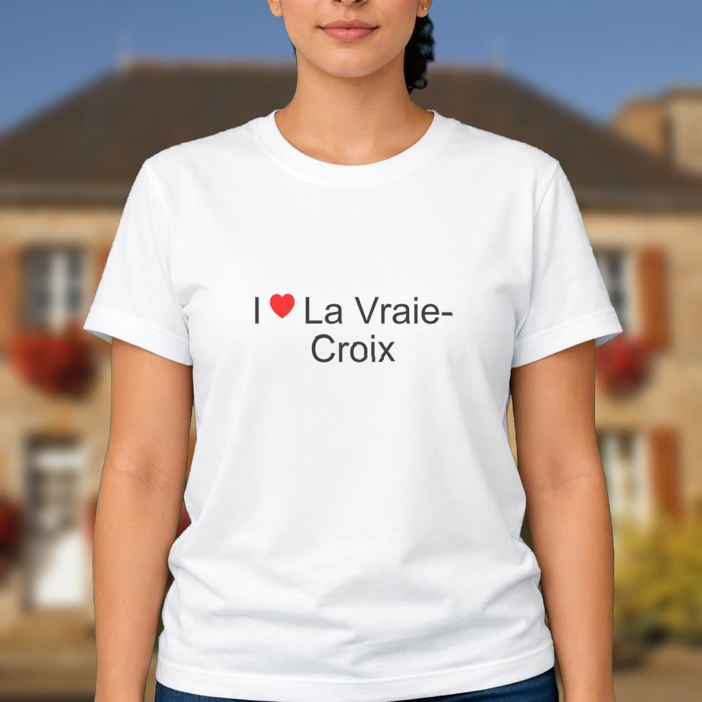 T-shirt I love la vraie-croix