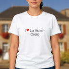 T-shirt I love la vraie-croix