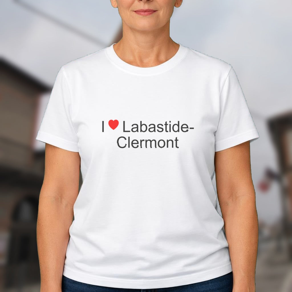 T-shirt I love labastide-clermont