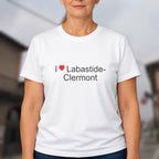 T-shirt I love labastide-clermont