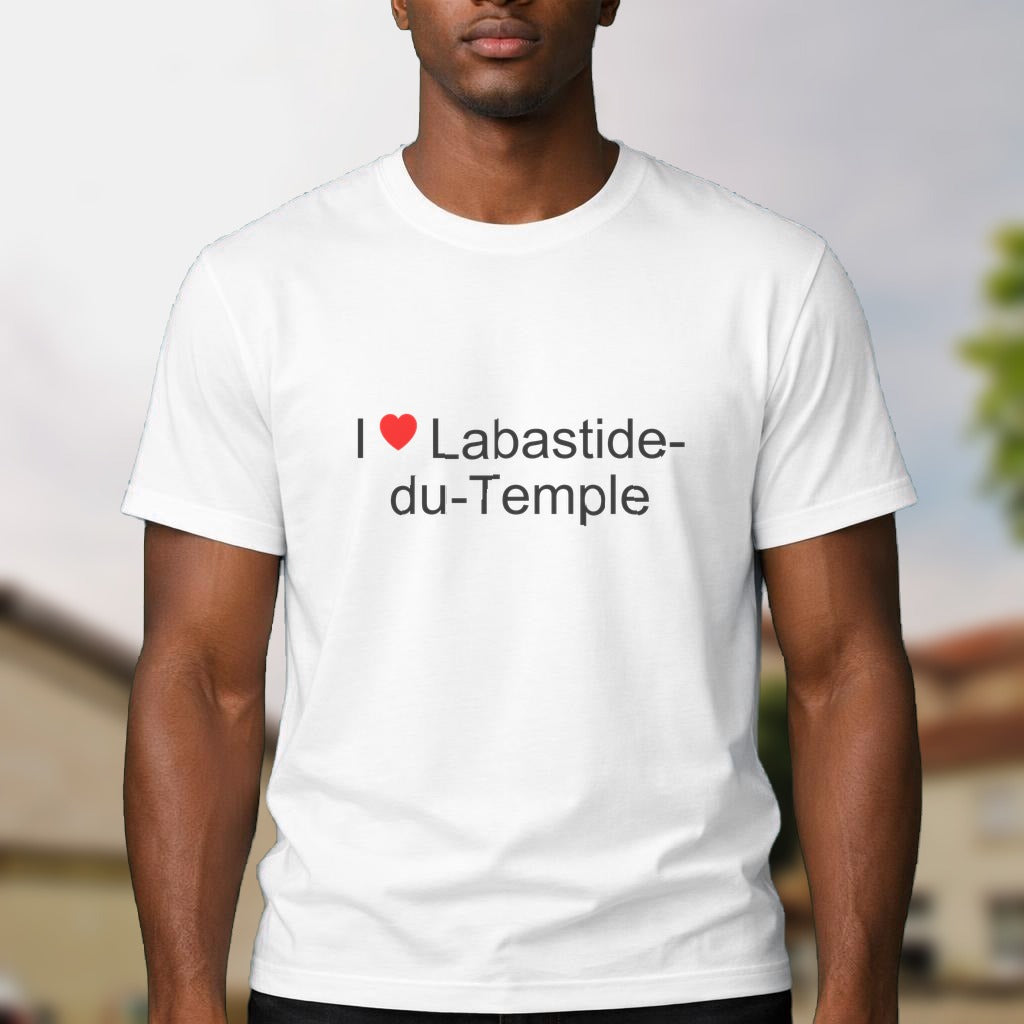 T-shirt I love labastide-du-temple