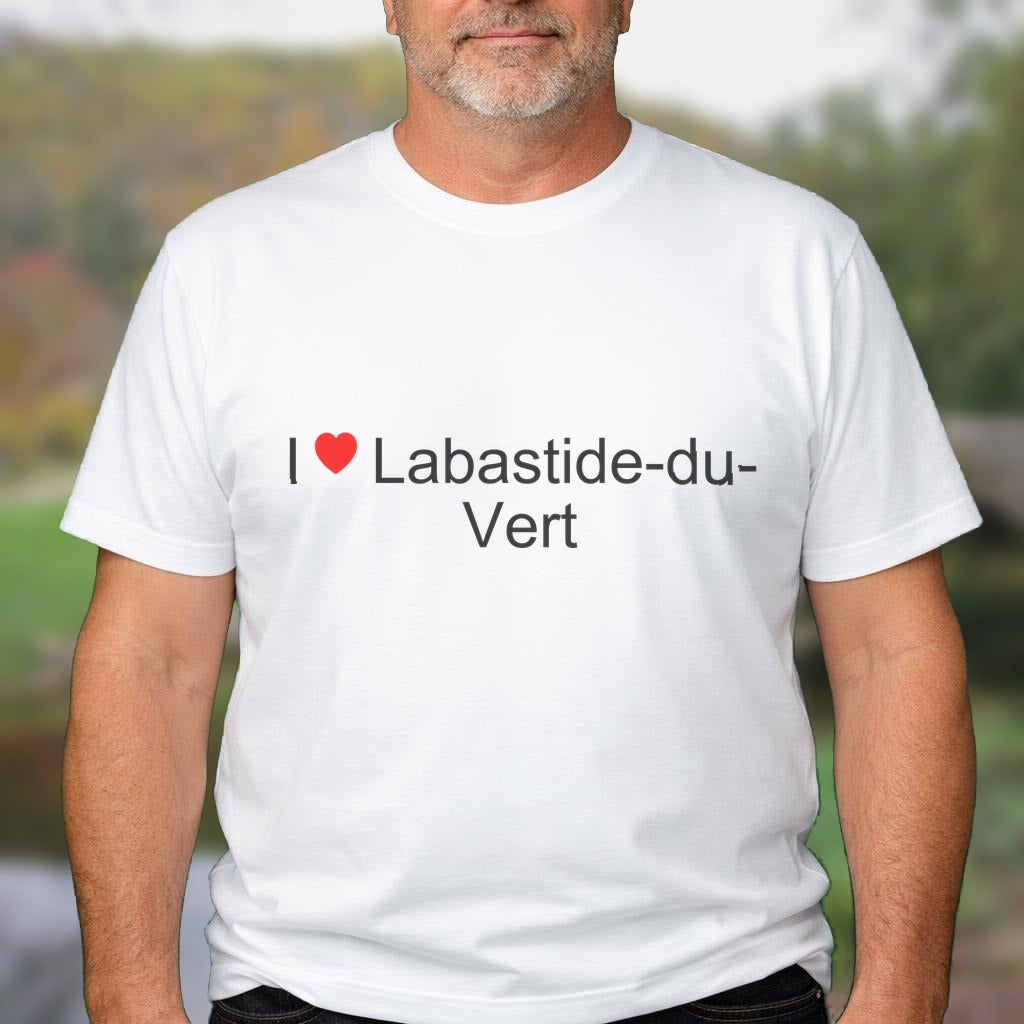 T-shirt I love labastide-du-vert