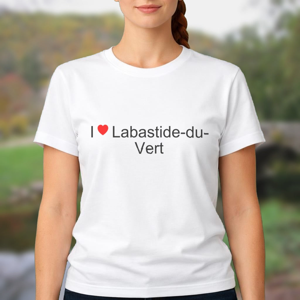 T-shirt I love labastide-du-vert