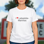 T-shirt I love labastide-marnhac