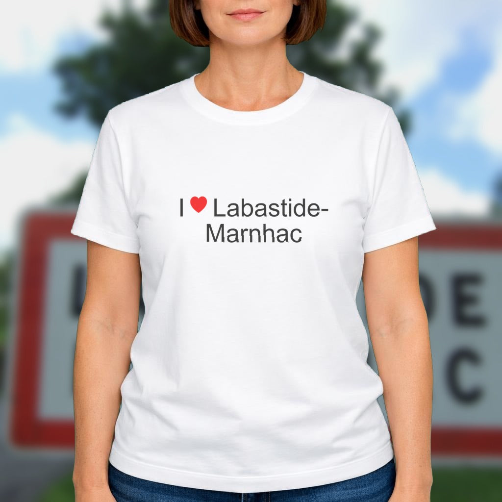 T-shirt I love labastide-marnhac