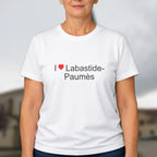 T-shirt I love labastide-paumès