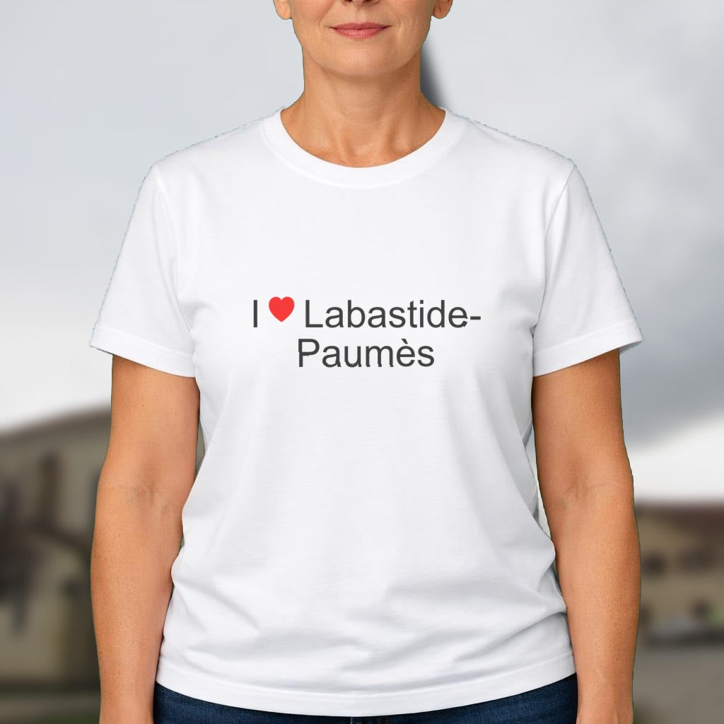 T-shirt I love labastide-paumès