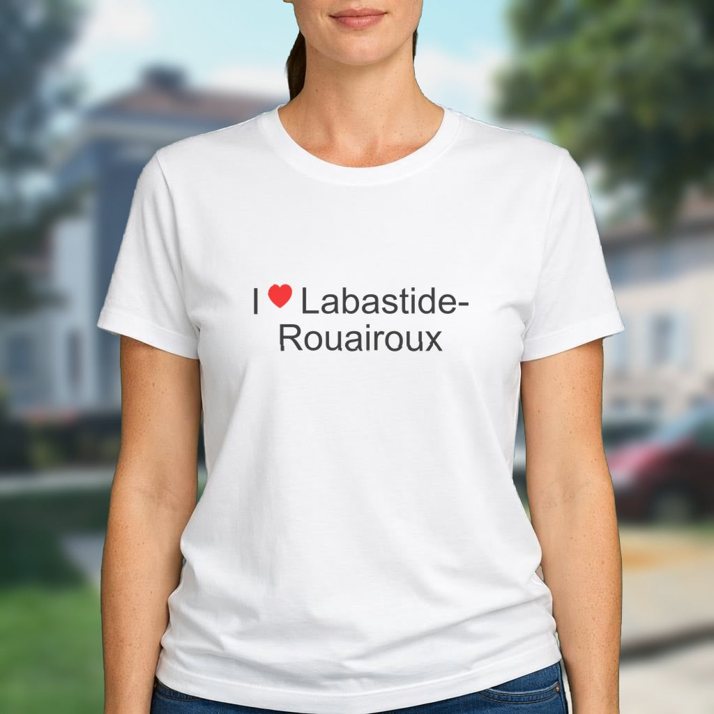 T-shirt I love labastide-rouairoux