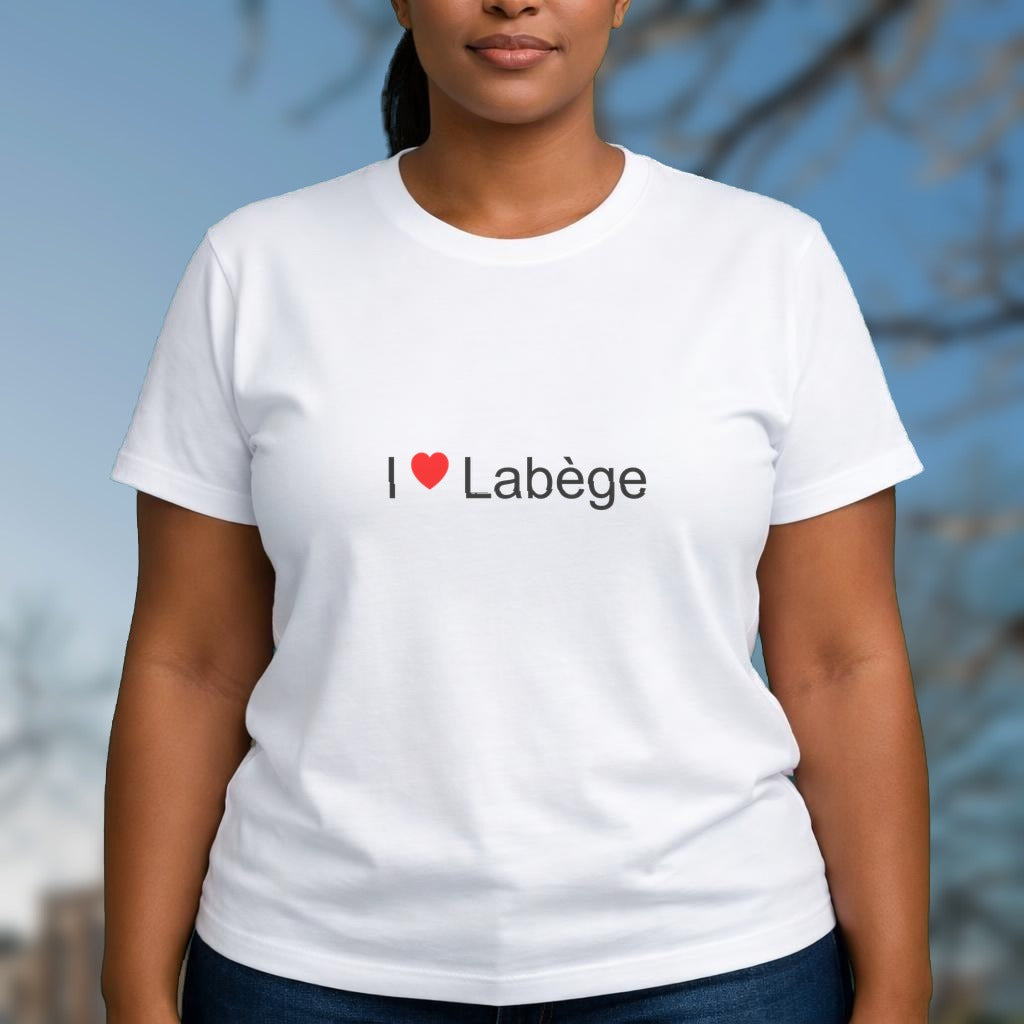 T-shirt I love labège
