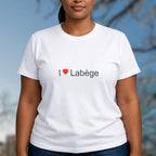 T-shirt I love labège