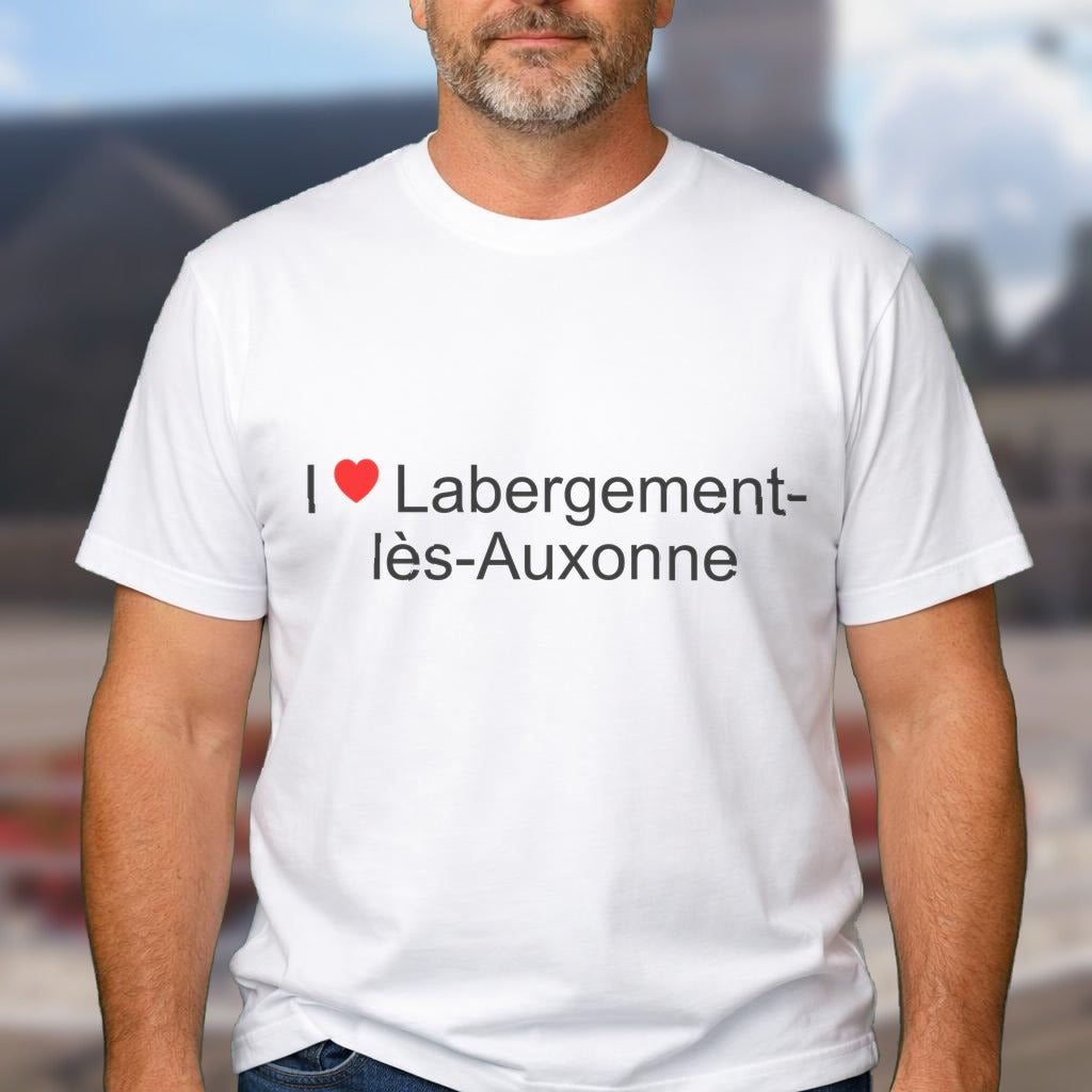T-shirt I love labergement-lès-auxonne