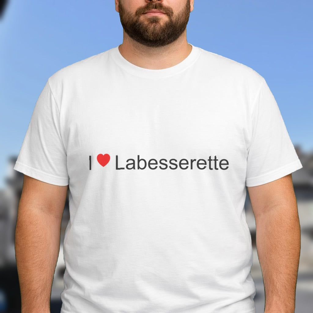 T-shirt I love labesserette