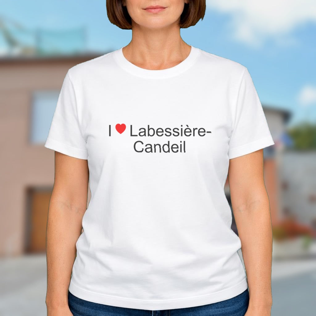 T-shirt I love labessière-candeil