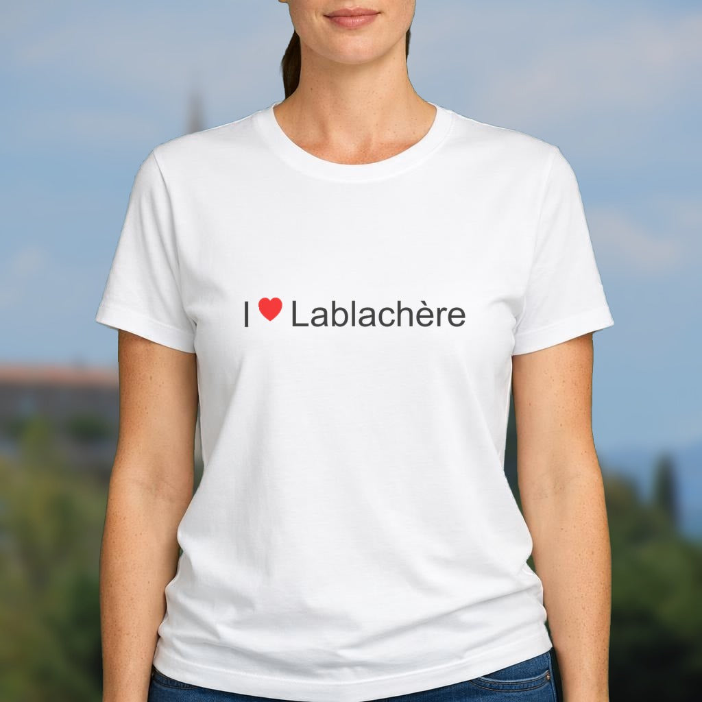 T-shirt I love lablachère