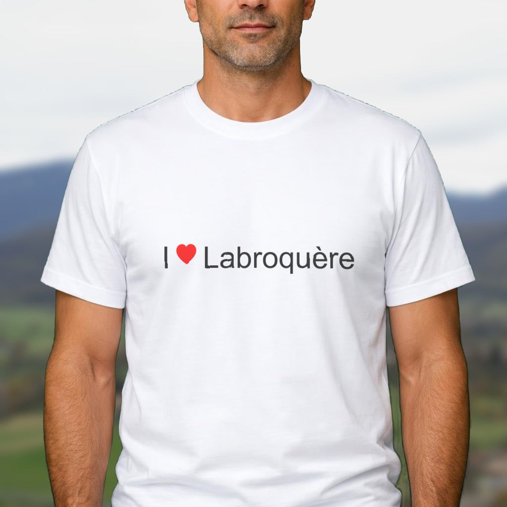 T-shirt I love labroquère