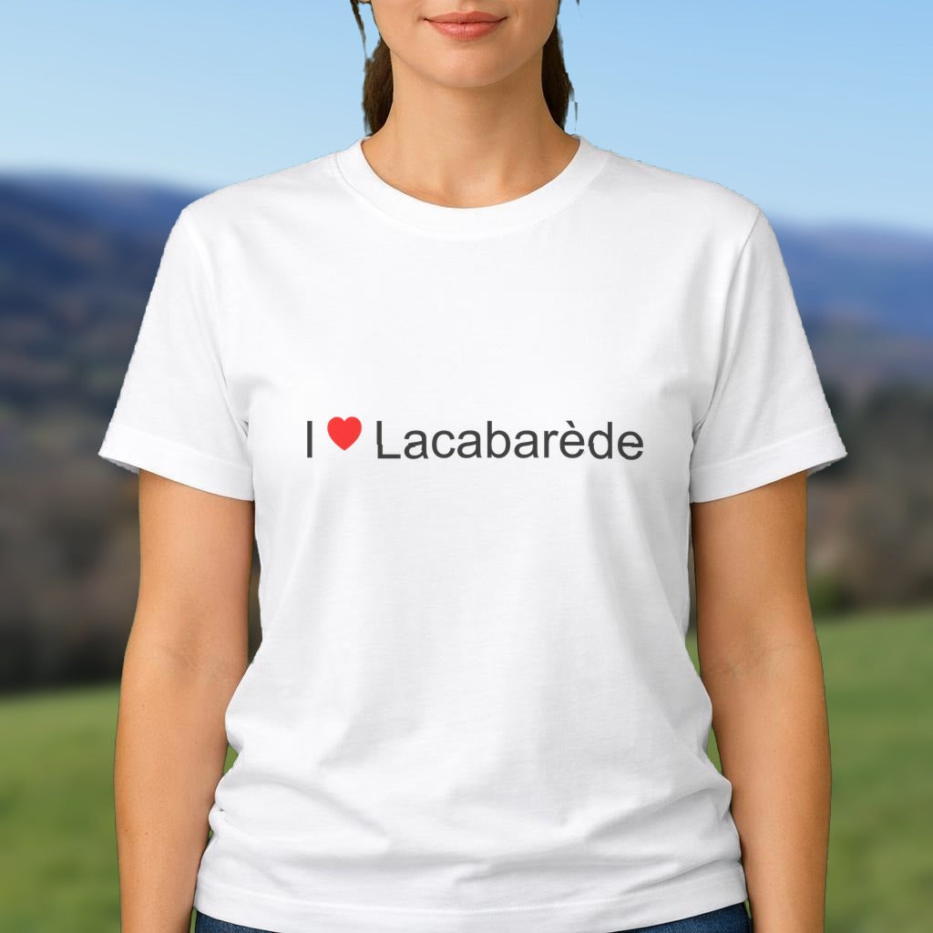 T-shirt I love lacabarède