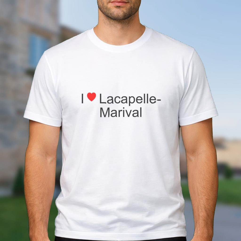 T-shirt I love lacapelle-marival