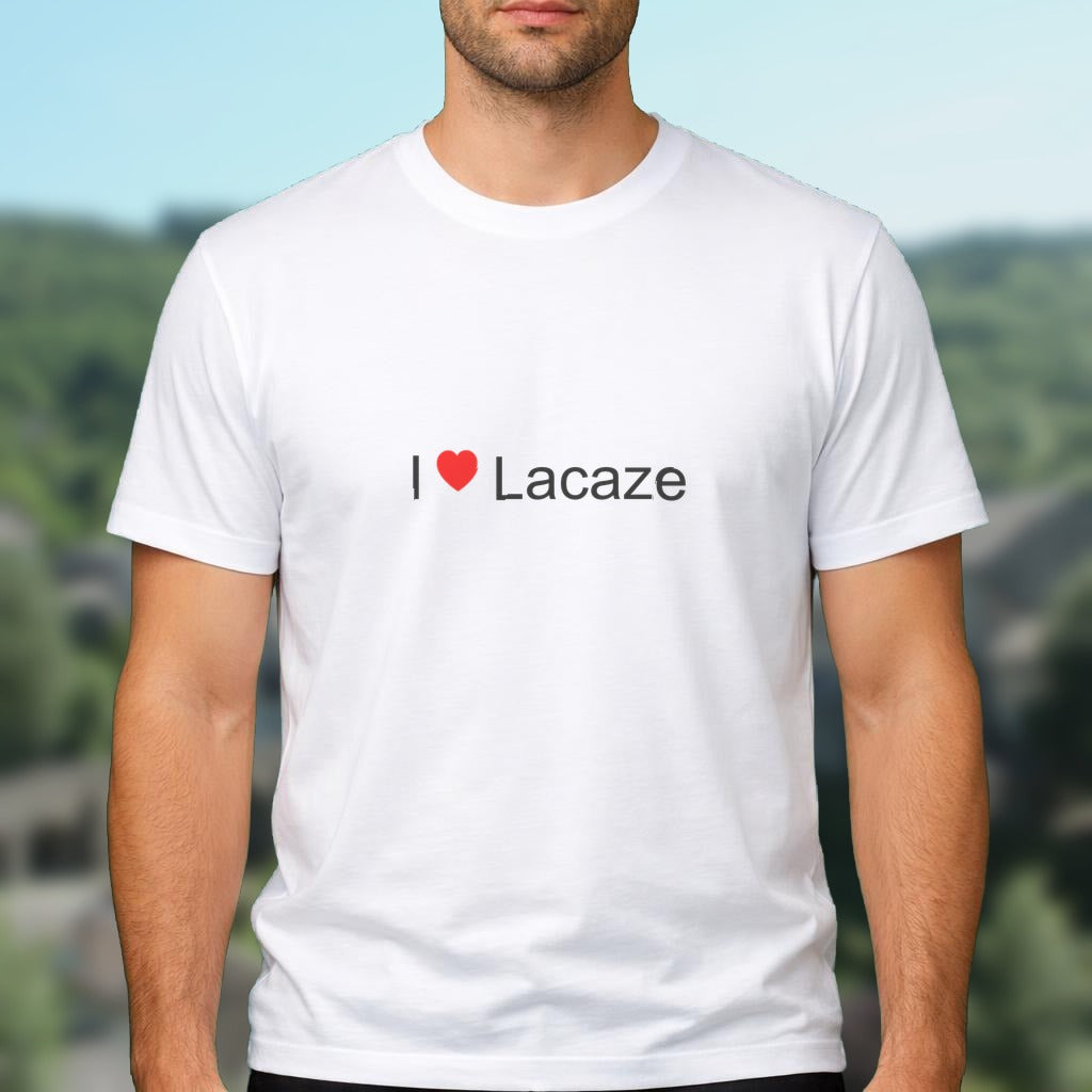 T-shirt I love lacaze