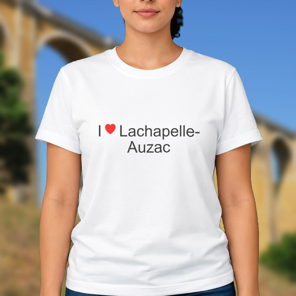 T-shirt I love lachapelle-auzac
