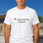 T-shirt I love lacougotte-cadoul