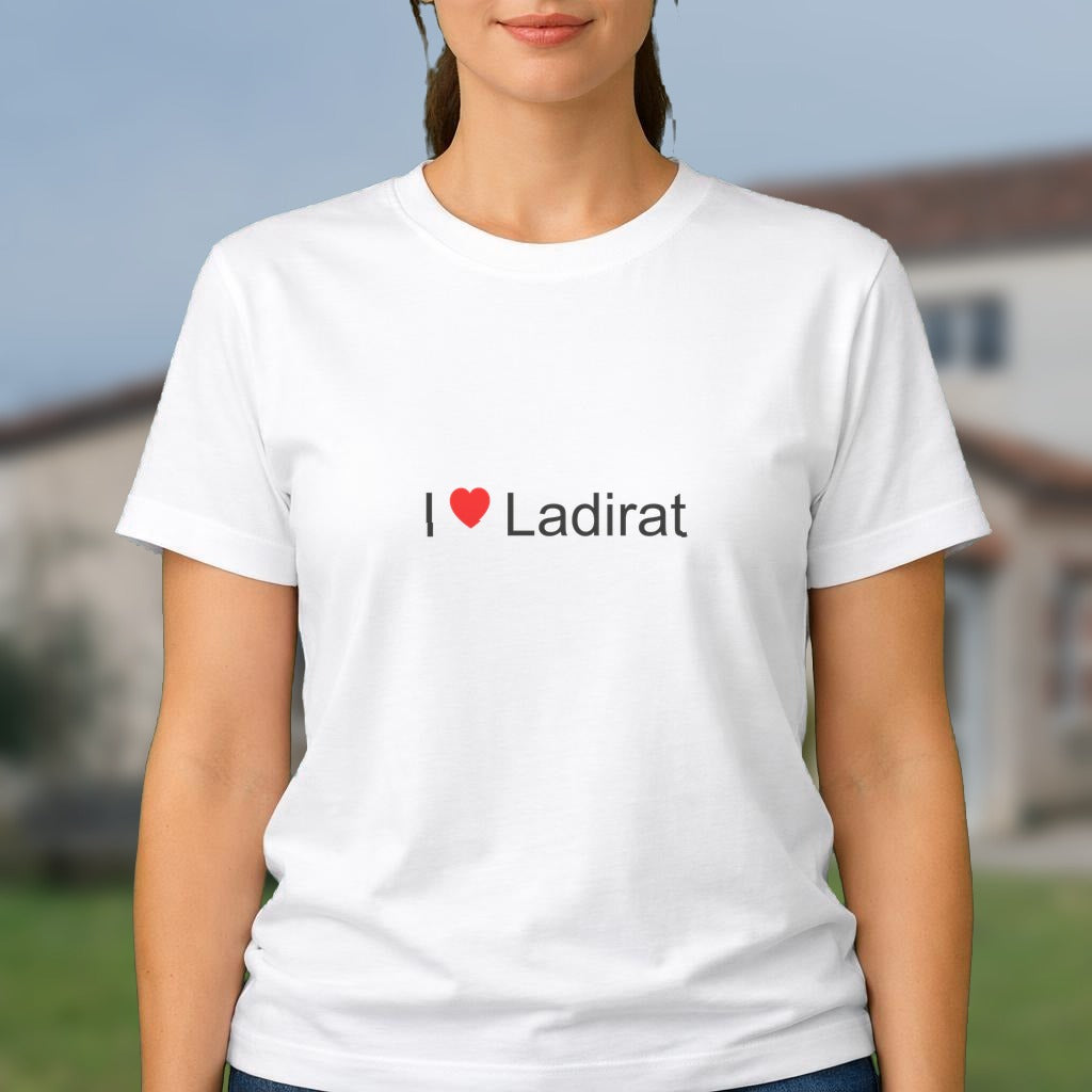 T-shirt I love ladirat