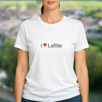 T-shirt I love lafitte