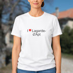 T-shirt I love lagarde-d'apt