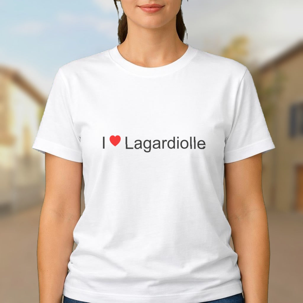 T-shirt I love lagardiolle