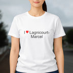 T-shirt I love lagnicourt-marcel