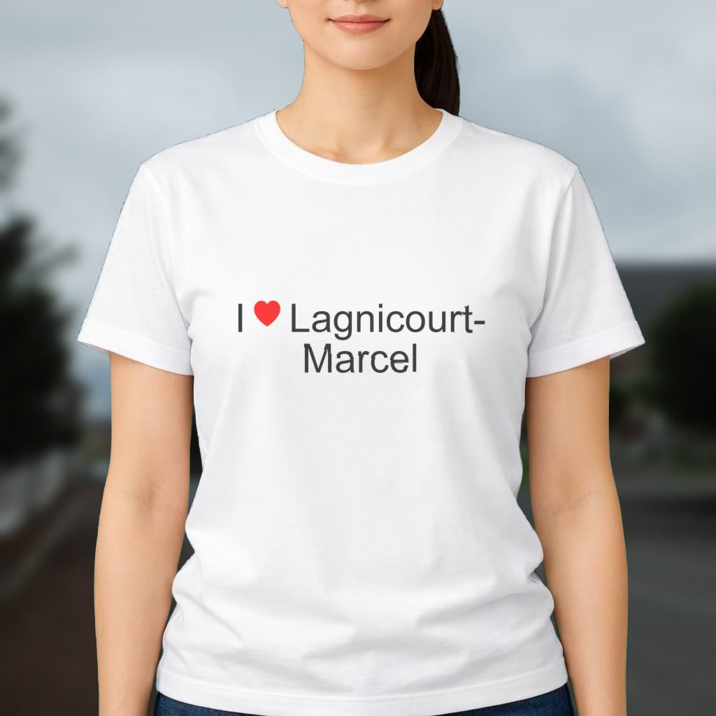 T-shirt I love lagnicourt-marcel