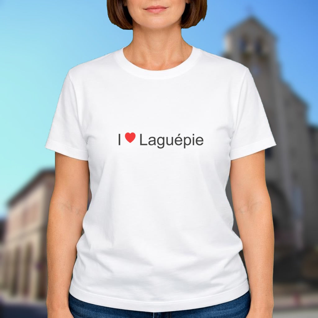 T-shirt I love laguépie