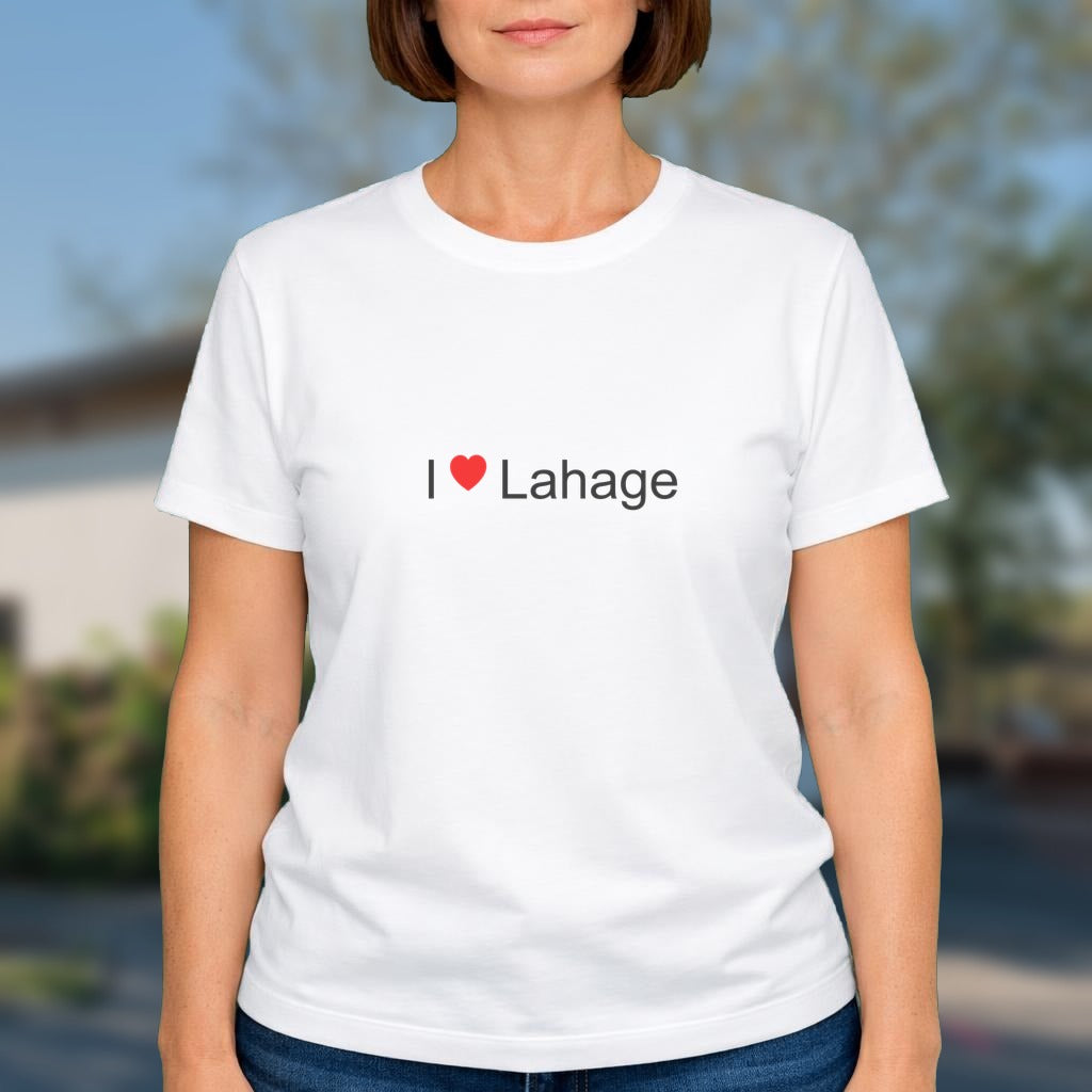 T-shirt I love lahage