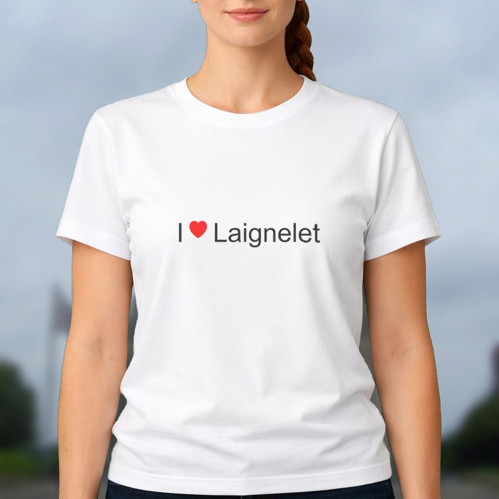 T-shirt I love laignelet