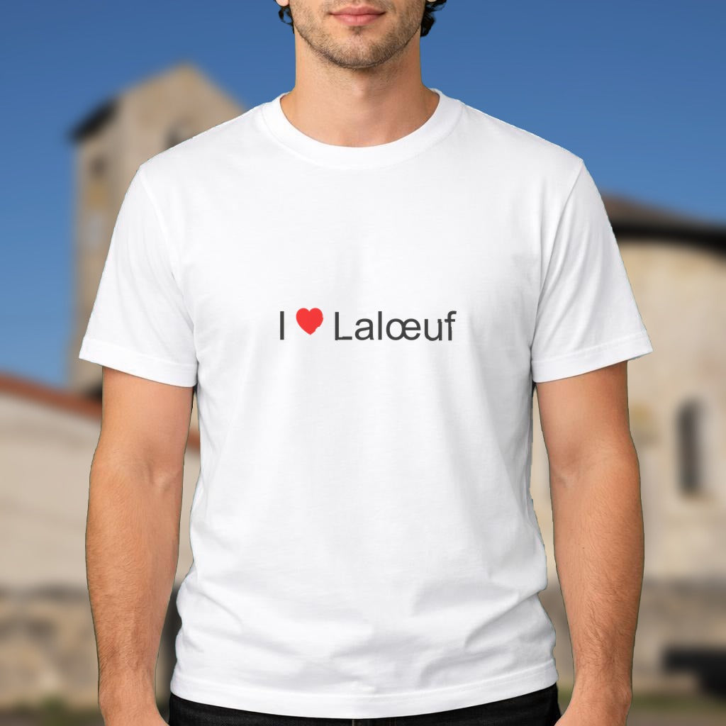 T-shirt I love lalœuf
