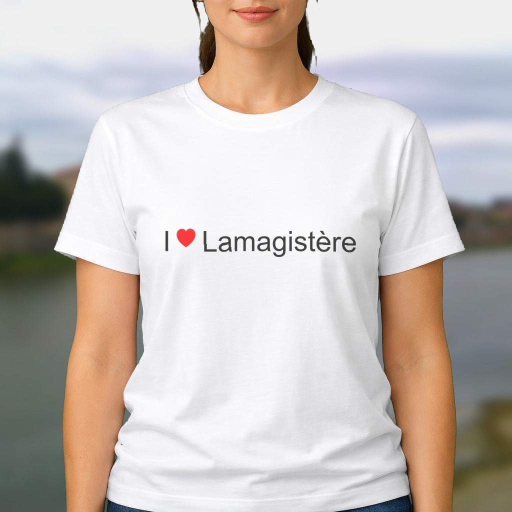 T-shirt I love lamagistère