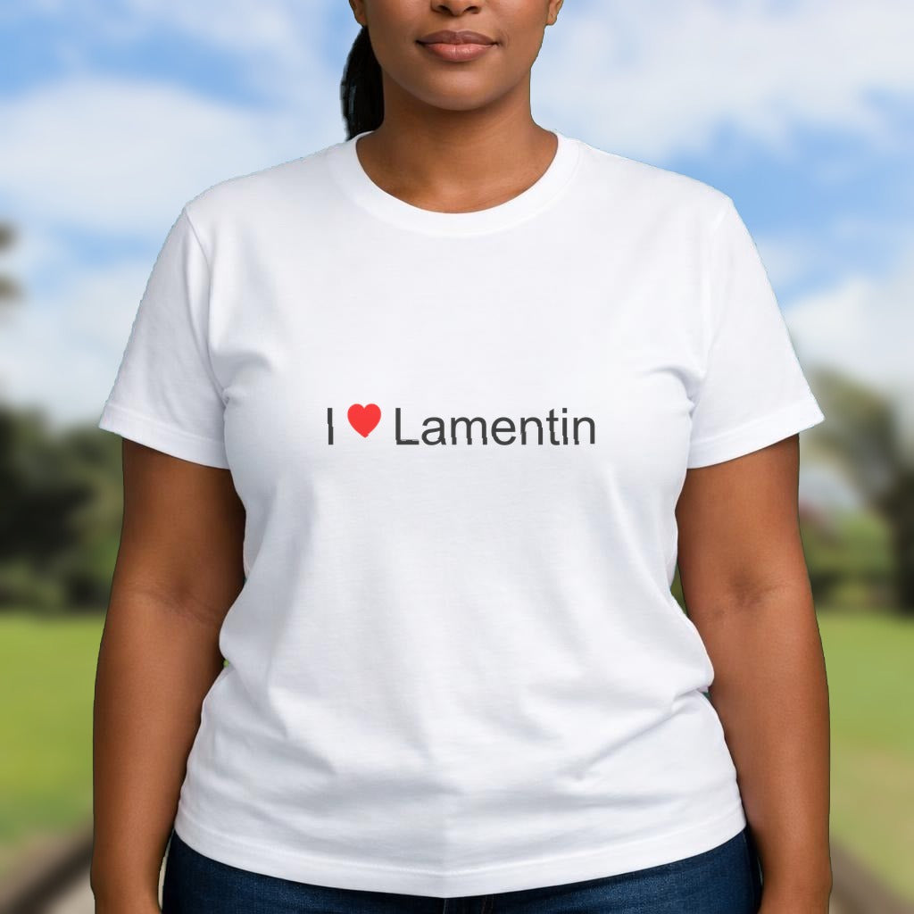 T-shirt I love lamentin