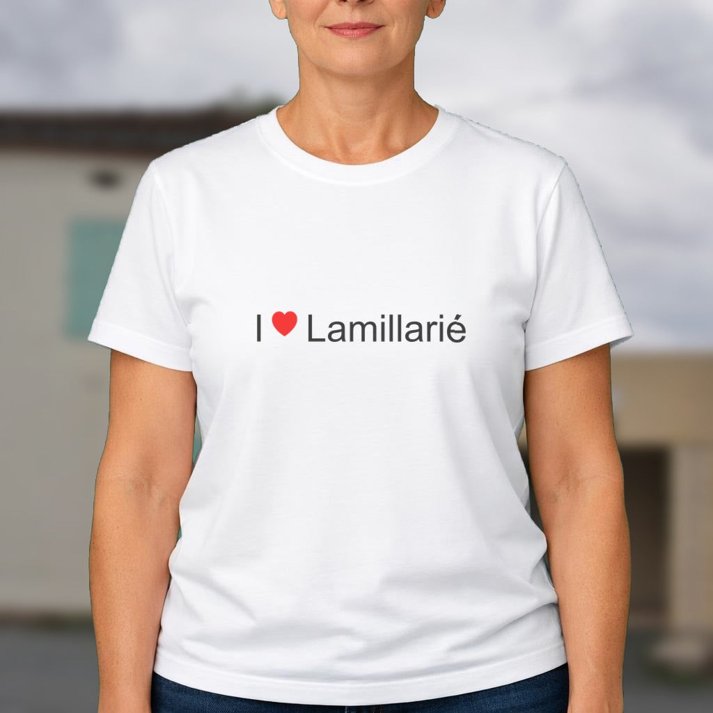 T-shirt I love lamillarié