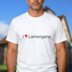 T-shirt I love lamongerie