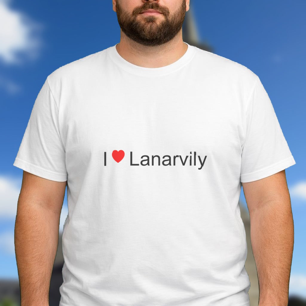 T-shirt I love lanarvily