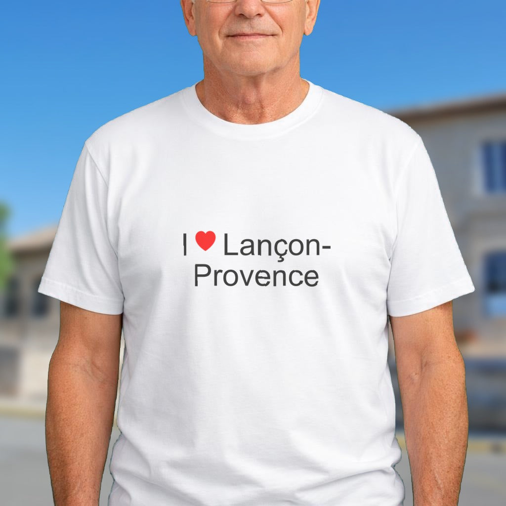 T-shirt I love lançon-provence