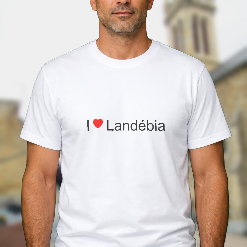 T-shirt I love landébia