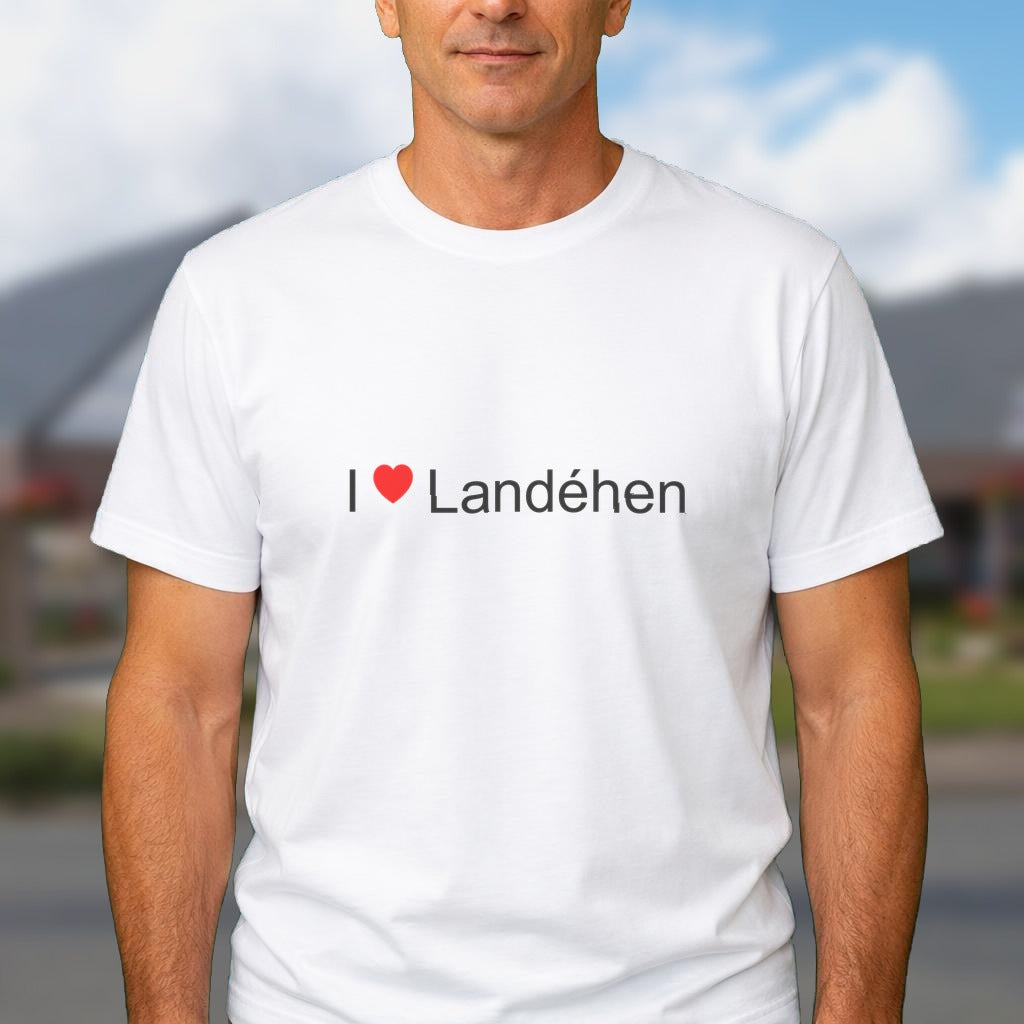 T-shirt I love landéhen