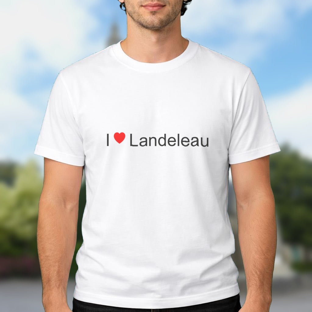 T-shirt I love landeleau