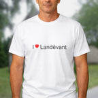 T-shirt I love landévant