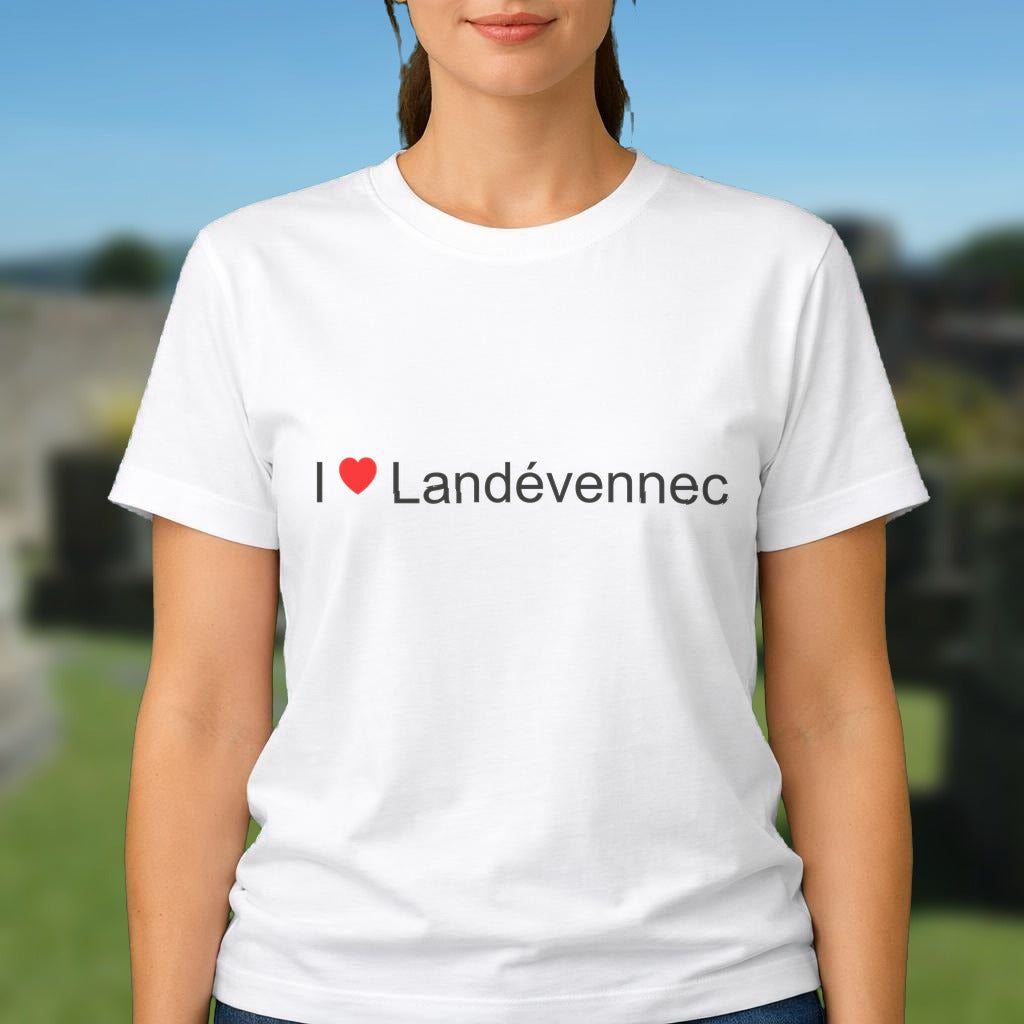 T-shirt I love landévennec