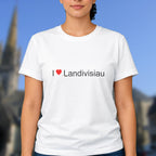 T-shirt I love landivisiau