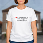 T-shirt I love landrethun-lès-ardres