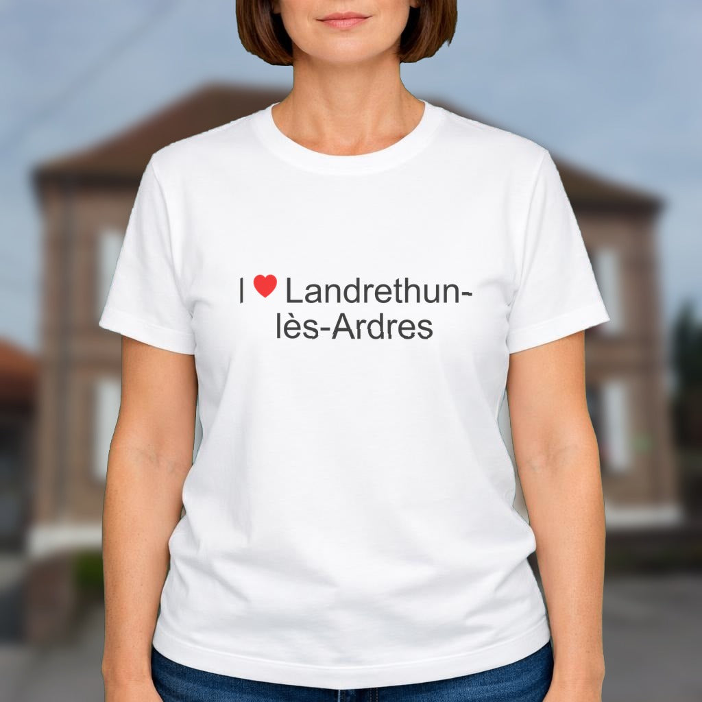 T-shirt I love landrethun-lès-ardres